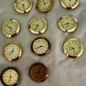 11  1 7/16" clock Fit-Ups